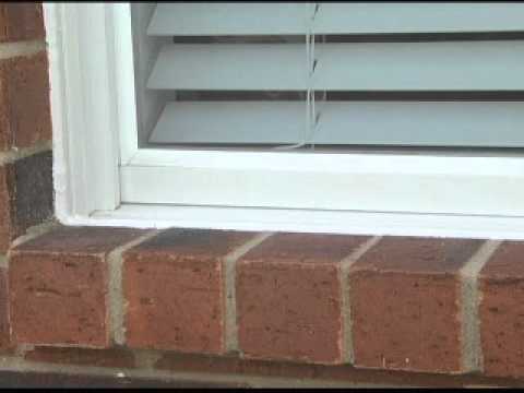 how to unclog weep holes in windows