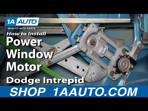 How to Install Rear Power Window Motor Dodge Intrepid 93-97 1AAuto.com