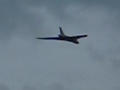 XH588 Vulcan Bomber leaving the runway at RNAS Yeovilton
