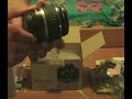Unpacking Canon EOS 350D Rebel Xt EF-S 18-55 Kit
