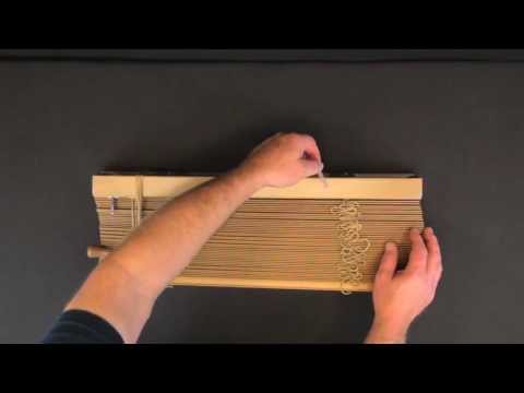 how to fasten blinds