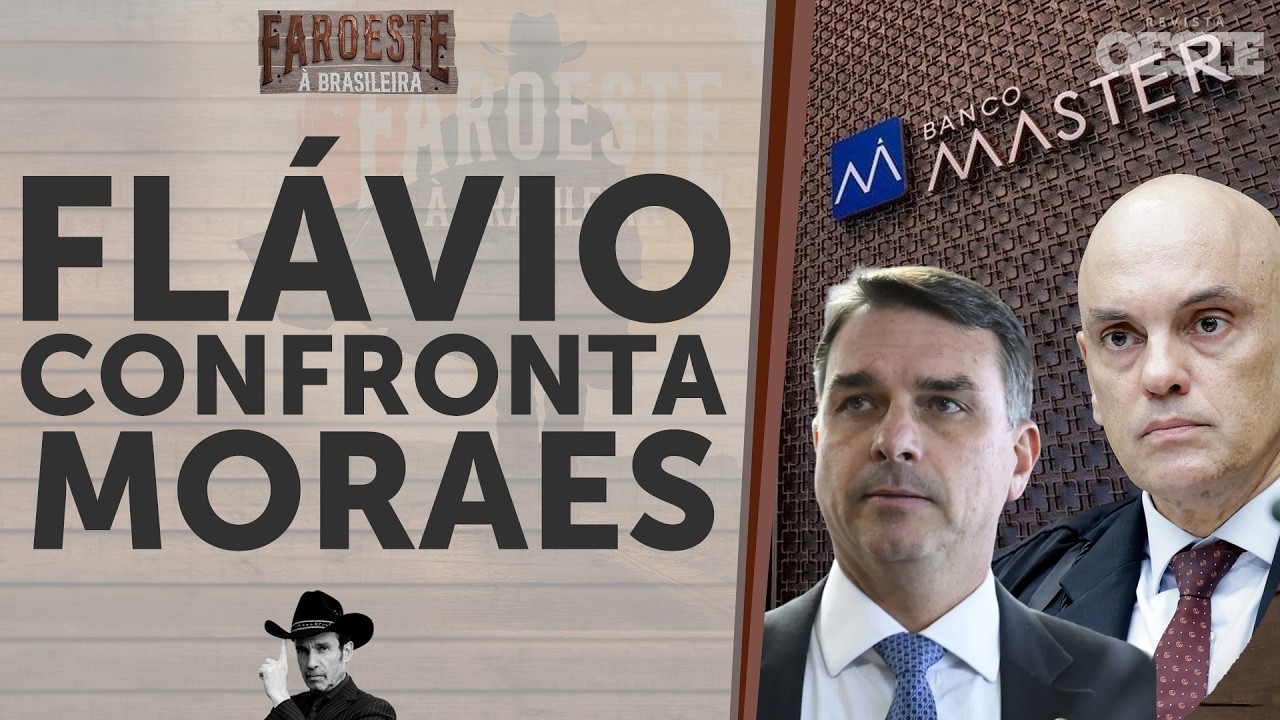 129 milhões de motivos: Flávio Bolsonaro pede suspeição de Moraes no esquemão do Master