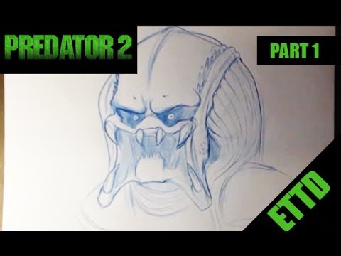 how to draw predator