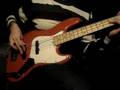 Finger and Slap bass solo on american Fender Jazz Bass