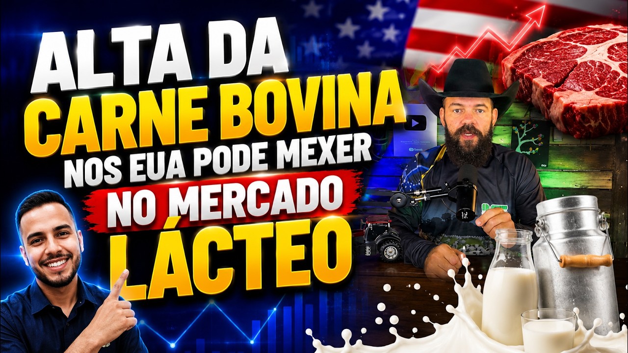 Leite spot fica estável; alta da carne bovina nos EUA pode mexer no mercado lácteo