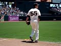 Tim Lincecum Warm-Ups