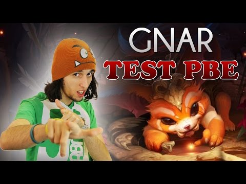 Lol - Test de Gnar sur le PBE en Français les potes ! ▻ Viens sur mon Facebook : http://bit.ly/FacebookDeGenie ▻ Mon Twitter de mongolien : http://bit.ly/TwitterDeGenie ▻ Abonne toi : http://bit.l...