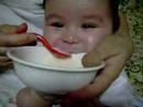 neo is having cereal