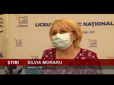 Festivitate de absolvire a elevilor de-a VIII-a, la Liceul Teoretic Național din București