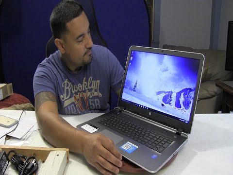 HP Pavilion Notebook Model:17-G103DX  Unboxing and Impression!