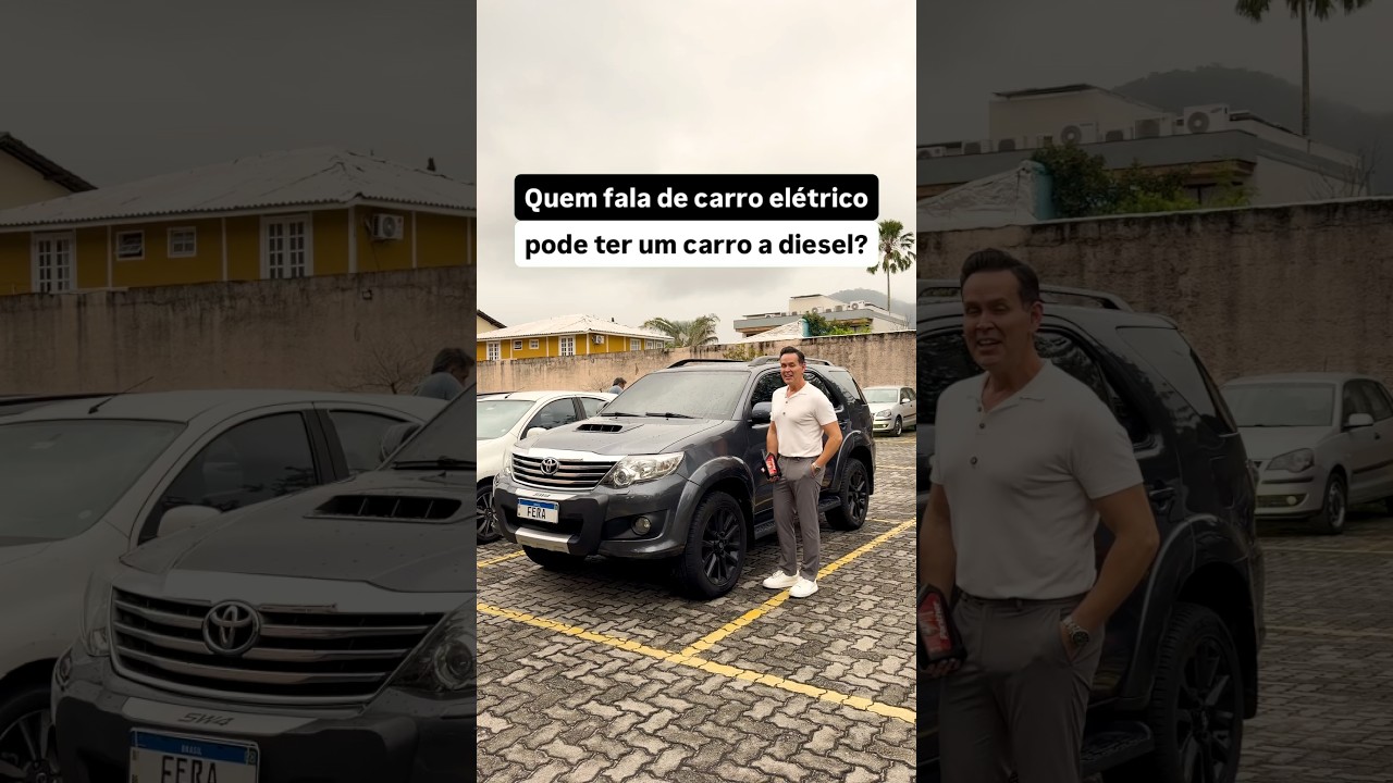 Quem fala de carro elétrico pode ter um carro a diesel?
