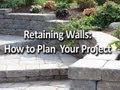 How to Plan a Retaining Wall Project