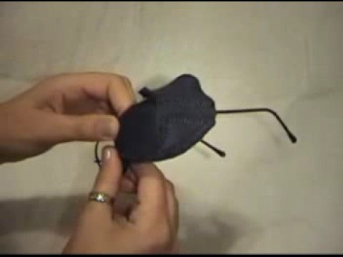 how to make an eye patch for glasses
