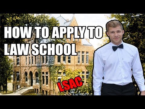 how to apply for law school