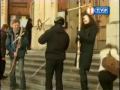 Teleekspress o happeningu z krzyżami