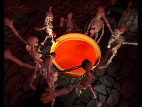 Tokoloshi! - A Tokoloshi is an African goblin, an incubus, thief or murderer! My kids decided to make fun of him: everytime he tries to do bad on his Skeleton Master's or...