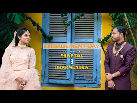 Best  Engagement Highlight 2023 + Shwetal & Dharmendra By Satnam Creation