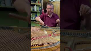 Piano String breaks on its first tune