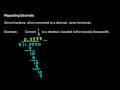 Prealgebra - Repeating Decimals