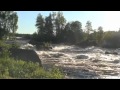 Laxfiske i Torne älv - Salmon fishing in Torne river