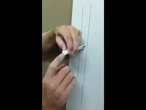 how to fasten to metal studs