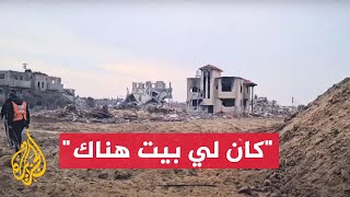 دمار كبير خلفته قوات الاحتلال بعد انسحابها من مخيم البريج