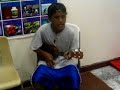 Rickson playing the ukelele Rickson playing the ukelele