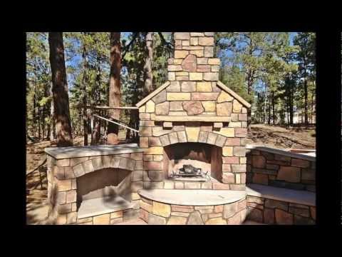 how to build outdoor fireplace
