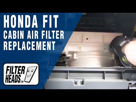 Cabin air filter replacement- Honda Fit