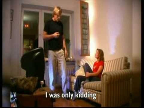 Girl farts her boyfriend in the head