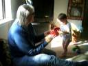 GrammyandPaisleyplayingwithMice.AVI