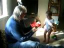 GrammyandPaisleyplayingwithMice.AVI