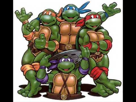 Teenage Mutant  Ninja Turtles 1987 Cartoon Tv Theme Remixed