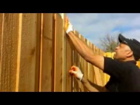 how to fasten fence boards