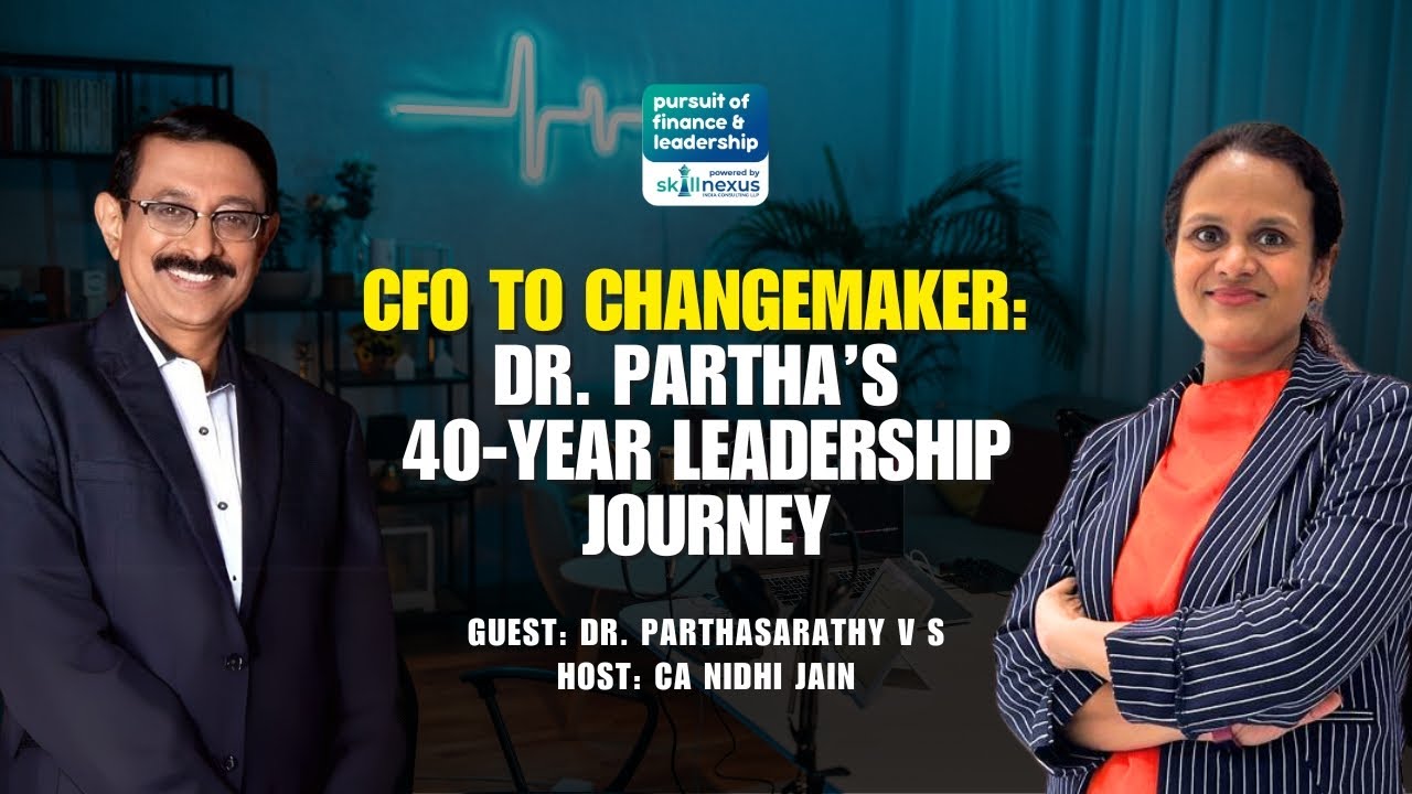 125+ M&As, PhD at 60, Building India | Dr. Parthasarathy V S