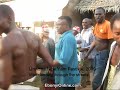 Unwana New Yam Festival 2009: Men Dancing through the Streets, Unwana, Ebonyi State, Nigeria