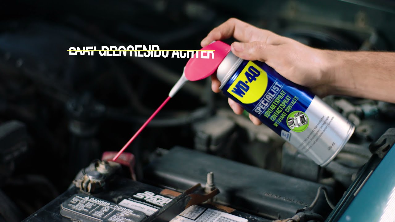 productvideo WD-40 Specialist Contactspray + Smart Straw 250ml