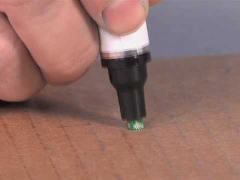 how to use a paint pen to touch up