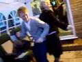 Carson dancing to It's Raining Men...