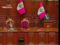 toma de mando en peru
