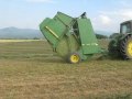 Round Baling Hay