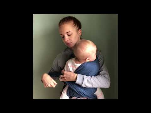 Видеоинструкция к позиции лицом к маме (Hug) BabyK'Tan