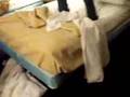 Trying to break the bed