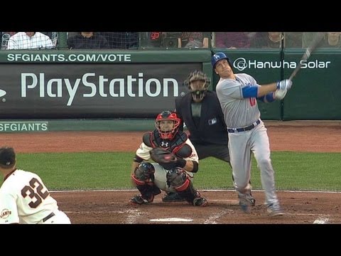Video: LAD@SF: Ellis' solo dinger puts Dodgers on the board