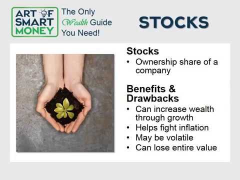 The Art of SMART Money Investing 101 Part 2 – Basic Investment Types