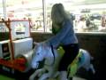 stephanie riging a 'horse'