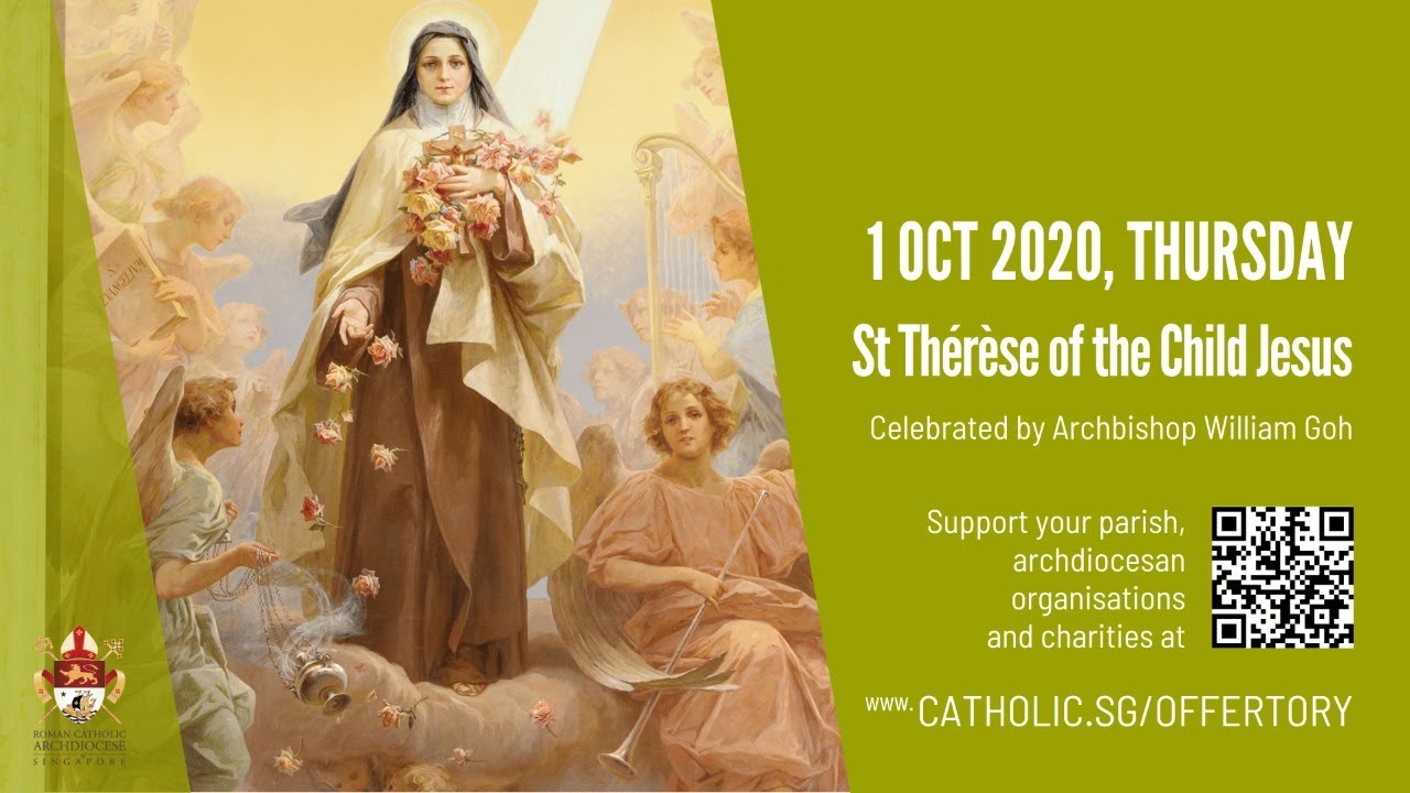 Catholic Live Mass 1st October 2020 Today Online - St Thérèse of the Child Jesus Catholic Live Mass 1st October 2020 Today Online - St Thérèse of the Child Jesus