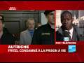 Josef Fritzl condamné à la prison à vie(4 months ago)