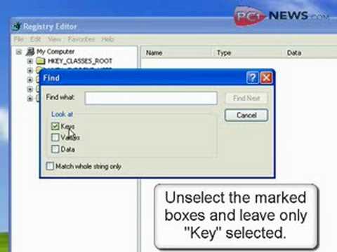 how to locate registry in windows 7