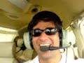 Mooney M20J pousando Mooney M20J pousando